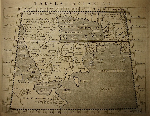 Magini Giovanni Antonio Tabula Asiae VI 1620 Padova 